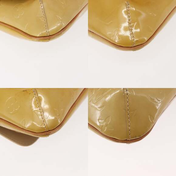 LOUIS VUITTON Monogram Vernis Thompson Street Bag Beige M91301 - Picture 10 of 12